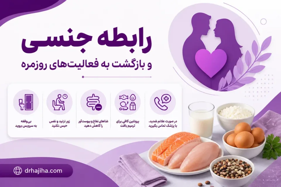 مراقبتهای بعد از ترمیم پرینه و پرینورافی